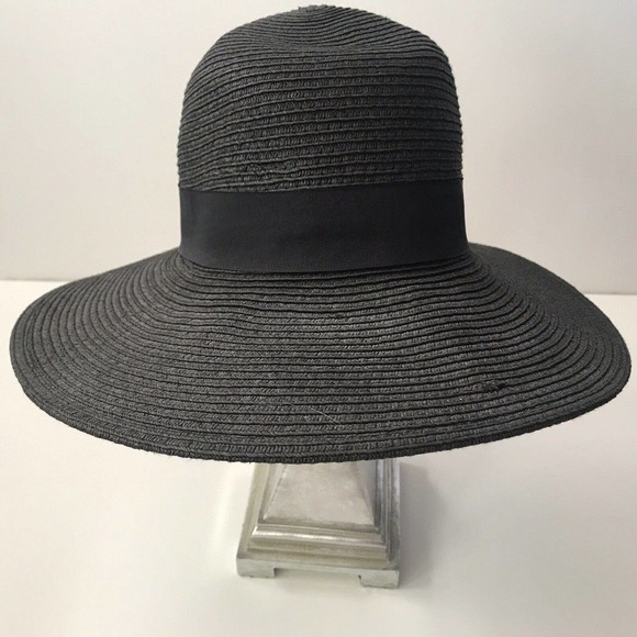 Nordstrom Hat Medium Brim Woven Simple Pre-Owned - Picture 8 of 10